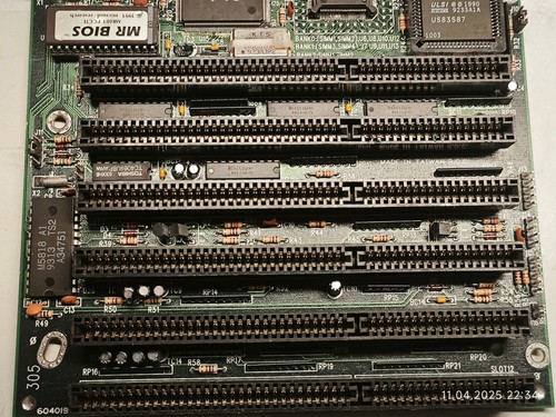 Rare 386 P&Q M305 Motherboard with AMD SXL-33 CPU & FPU + 2 MB RAM - 第 3/13 張圖片