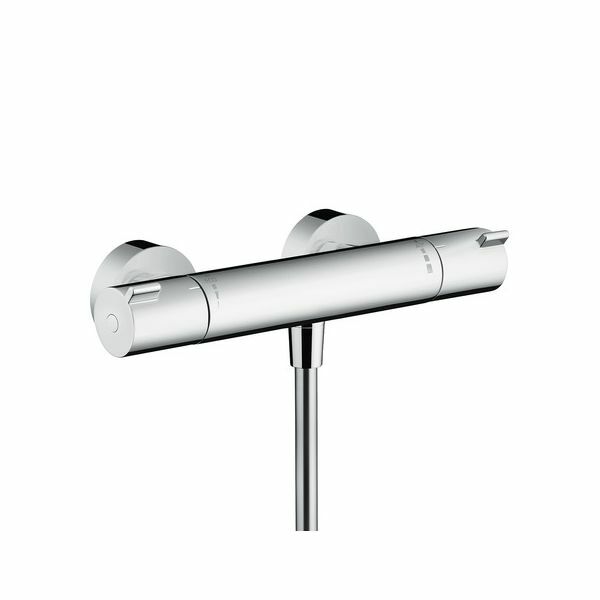 Hansgrohe Termostato Ecostat CL 1001 Ducha Ap DN15 Cromo, Termostato de Ducha Hansgrohe Termostato Ecostat CL 1001 Ducha Ap DN15 Cromo, Termostato de Ducha