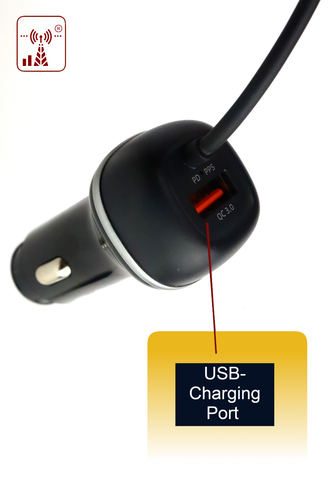 Mgbca Sonic Type-C Car Charger, PD QC 3.0 Fast 51 Watt for Moto G Pure - Picture 10 of 12