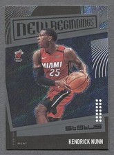 2019 Panini Status New Beginnings #13 Kendrick Nunn