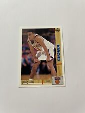 1991-92 Upper Deck Basketball Card #219 John Starks New York Knicks