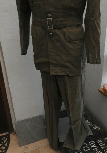 WW2 Era Military Canadian Summer Dress Tunic Complete Uniform Canada Rifles(5489 - Picture 3 of 12