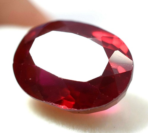 20.60 Ct Natural Blood Red Ruby Mozambique GGL Certified AAA+ Treated Gemstone - Picture 2 of 4