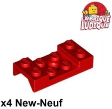 Lego 4X Vehicle Mudguard 2X4 Red Arch 60212 NEW
