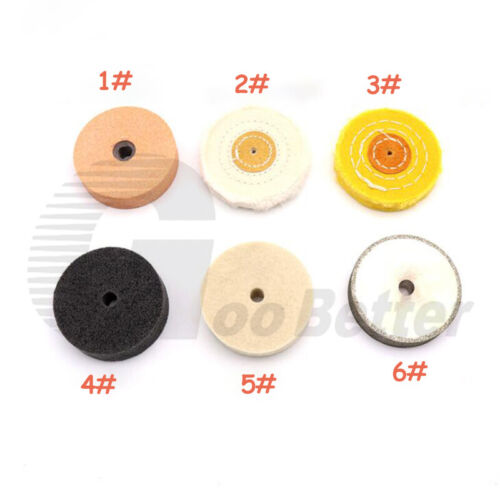 Grinding Wheel 70 75mm Buff Wheel Grinding Discs Pad Polishing For Bench Grinder - Picture 5 of 12