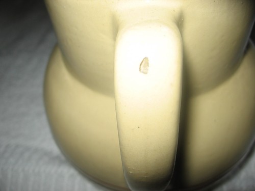 Vintage Early Watt 17 Pitcher Three Raised Brown Slip Bands, Excellent- 50% OFF - Picture 5 of 6