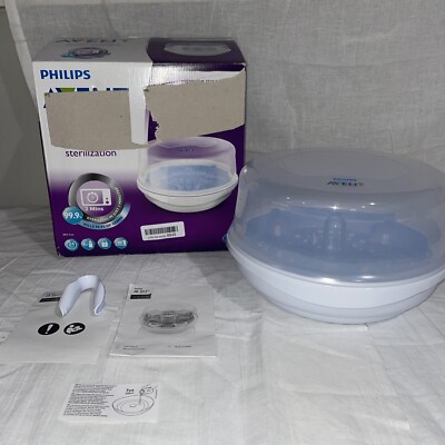 Philips AVENT SCF281/05 Microwave Steam Sterilizer for Baby Bottles