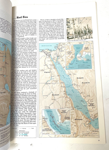 CIA Central Intelligence Agency Indian Ocean Atlas 1976 Maps & Descriptive Text - Picture 3 of 6