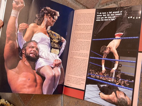 WWE Magazine Nov 2003 Wrestlemania Poster #4 Attached Chris Jericho Rey Mysterio - Picture 10 of 17