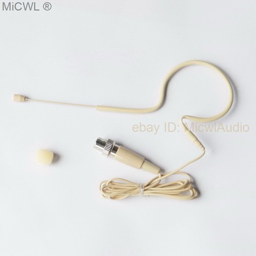 Pro Earset Headset Mic Microphone For MiPro Wireless - Beige - Picture 5 of 5