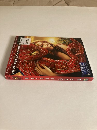 Spider-Man 2 DVD 2-Disc Set Full Screen Tobey Maguire 2004 Movie (NEW) - Picture 3 of 12