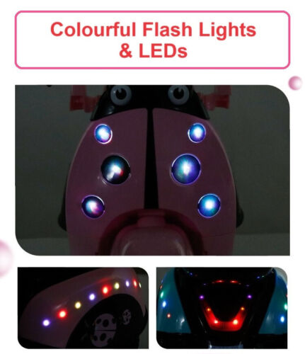 Bumblebee Kids Unisex Electric Ride on Car Scooter Bike lights/Music 2-9Yr Green - Picture 6 of 8