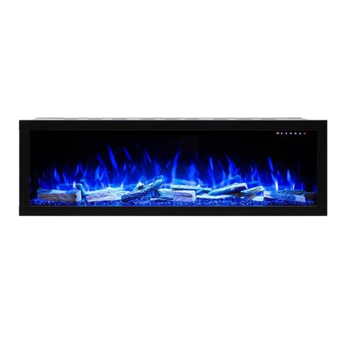 Pre-order Avalon 59" Extra Deep Built-in Recessed Electric Fireplace - Picture 7 of 12