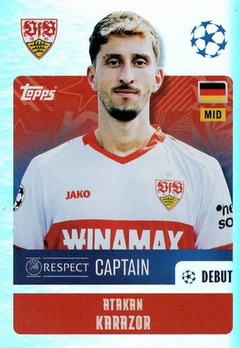Topps UEFA Champions League 2024/25 Sticker Nr. 1-531 Chrome & Sets & Teams - Bild 146 von 209