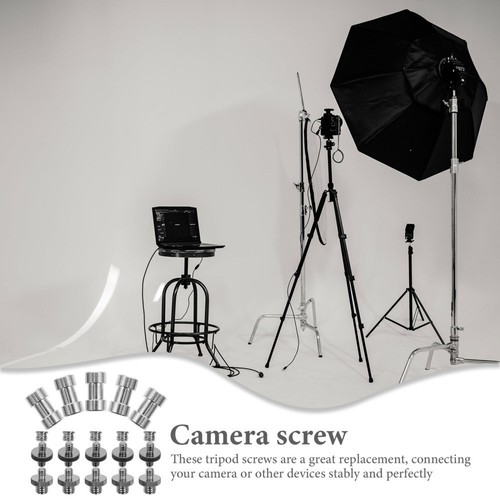 1 Set of soldes Camera Screw Mount Set Daily Use Converter Threaded Screws Kit