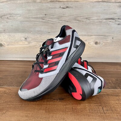 adidas Originals QT Takumi Sen Mens Sz 9.5 Equipment Red Core Black Grey JR2630