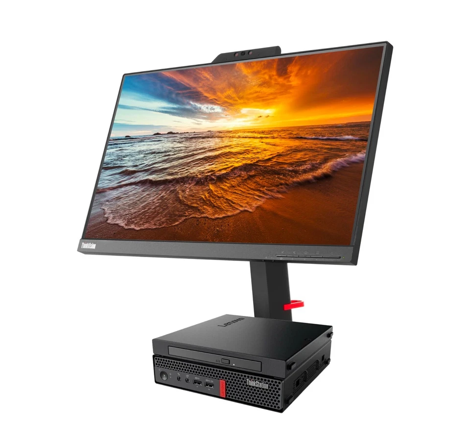 Lenovo ThinkCentre Bundle (Windows 11, Intel i5 6500T, 256GB NVMe+ 1TB, 22" IPS) - Image 2 of 2