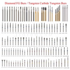 SANDENT  FG Burs Diamond Tungsten Carbide Drill for High Speed Handpiece