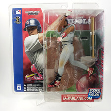 Albert Pujols Rookie Figure Series 1 2002 McFarlane Sports Picks  STL Cardinals