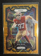 2023 Prizm Nick Bosa Orange Lazer 49ers #272 🔥🔥🔥🔥🔥