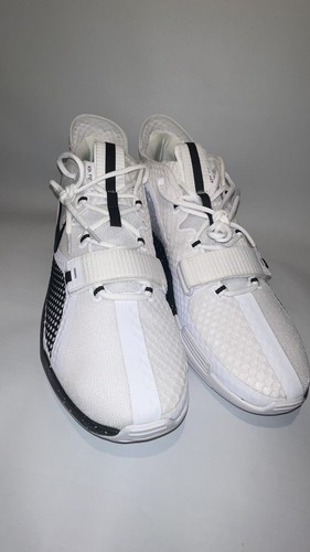 Nike Air Force Max Low Basketball Shoes CN9515-103 White/Black US Size 17 - Picture 10 of 20