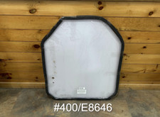 1/2" JCB #400/E8646 Polycarbonate Skid Steer Front Windshield