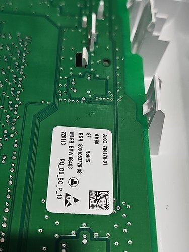 Bosch Washing Machine control panel Kn-46-6. - Picture 6 of 7