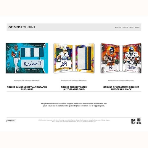 2024 Panini Origins Football Hobby BOX factory sealed 24PAFO - Picture 4 of 5
