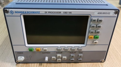 Panel przedni Rhode Schwarz DF jednostka EBD195 kierunkowskaz - Zdjęcie 8 z 19