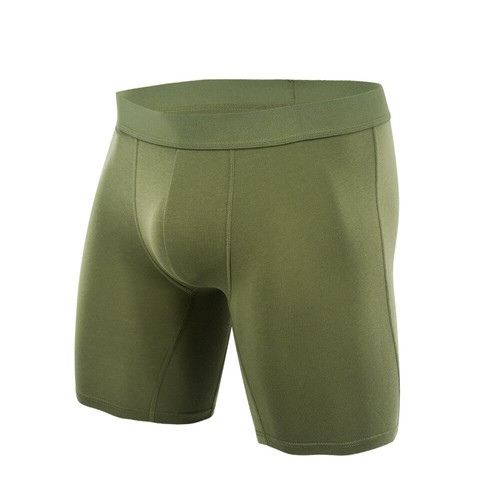 Calzoncillos boxer clásicos de algodón para hombre calce cómodo ropa interior elástica calzoncillos suaves cortos - Imagen 10 de 30