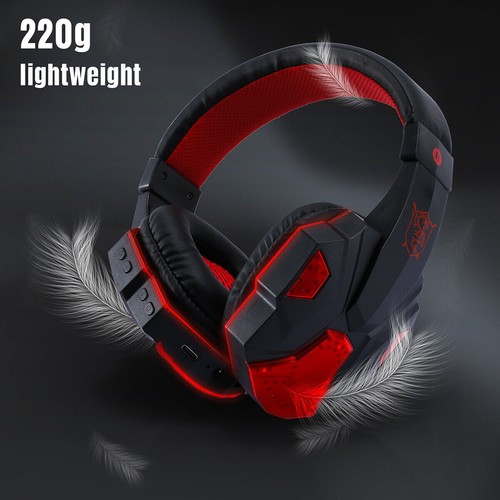 Gaming Headset Dual Wireless Lossless Bluetooth Gaming Headphones with Mic LED - Picture 16 of 23