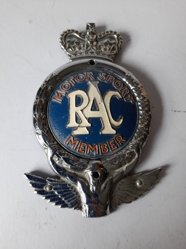 RAC Typ 4 Motorsport Mitgliederabzeichen. RAC. AA. - Bild 1 von 3