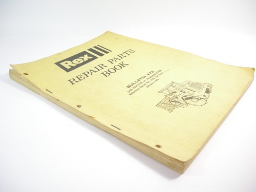 Libro manual de piezas REX 3-50 Pactor Compactador Trashmaster S/N 437 Up - Imagen 3 de 3