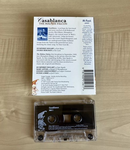 Classic Audiobooks Cassette Tapes w Movie Tie-in: Casablanca, Shane, River Kwai - Bild 3 von 16