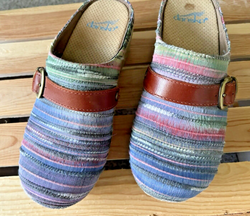Dansko - Gewebte Espadrilles Jute Pro Clogs - Damengröße EU 36