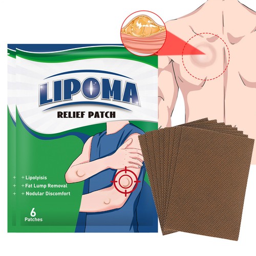 12PCS (2pak) Lipoma Removal Patch Herbal Organic Lipolysis Fat Lump Relief Patch - Imagen 1 de 12