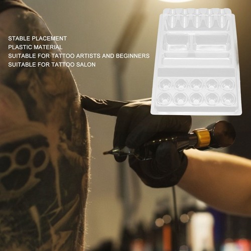 25pcs Disposable Tattoo Ink Cup Tray Professional Plastic Tattoo Cartridge - Picture 4 of 12
