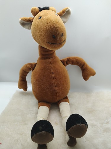 Jellycat 14” Velvet Brown Cow Plush Soft Toy