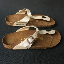 Birkenstock Gizeh BS Sandals Graceful Pearl White Unisex Women's 9 Men's 7 EU 40