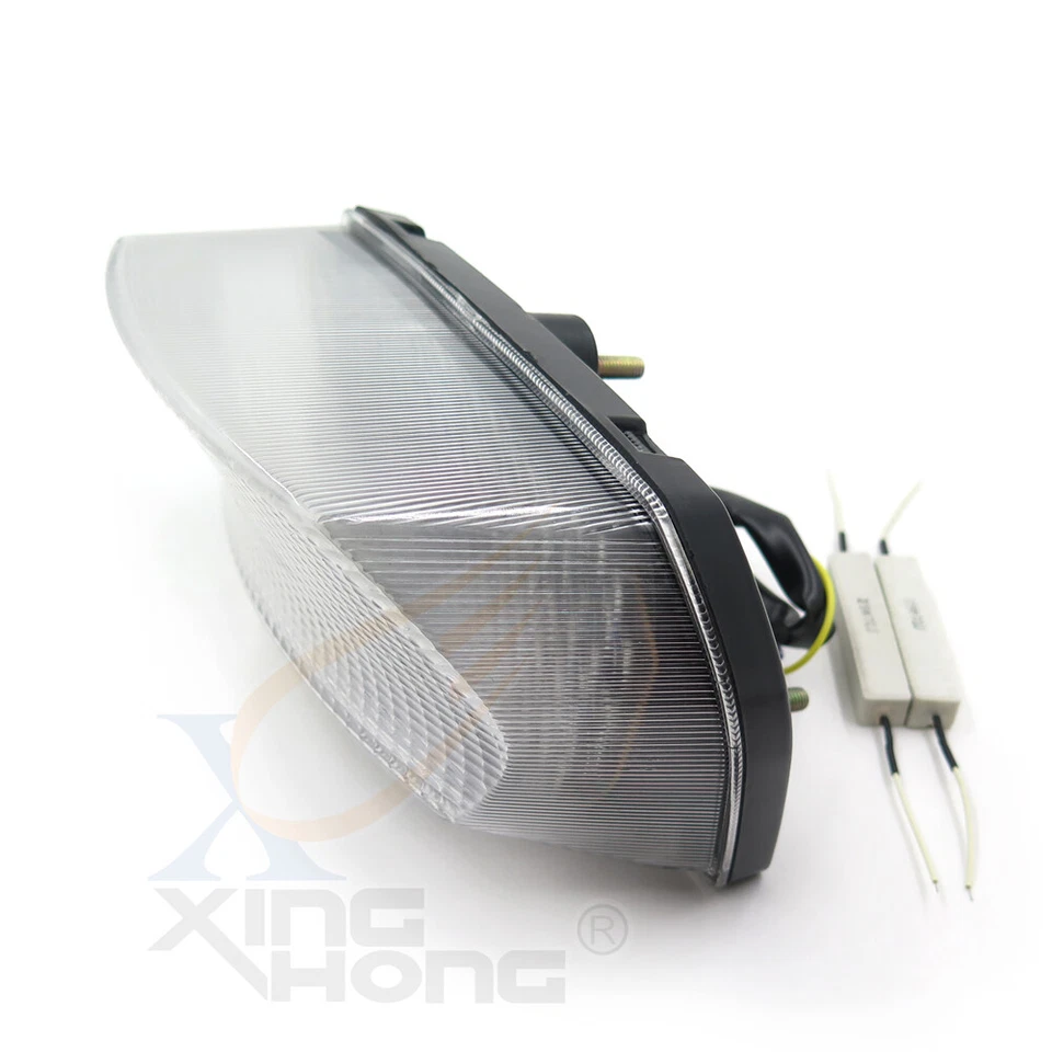 Luz de freno trasera LED transparente señal de giro para Kawasaki 1995-1997 GPZ1100 ZX1100 Foto 2 de 4