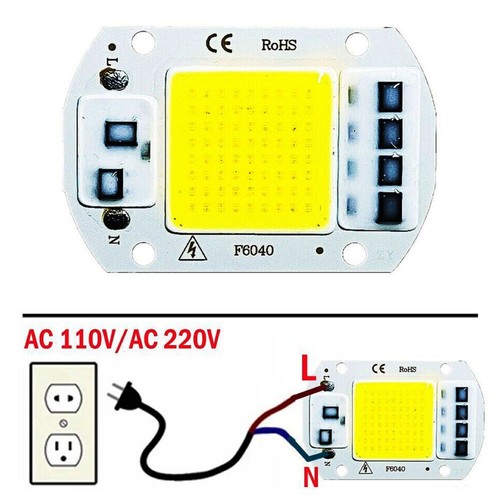 20W 30W 50W LED Floodlight COB Chip 110V 220V Input Integrated Smart IC Driver - Picture 3 of 21