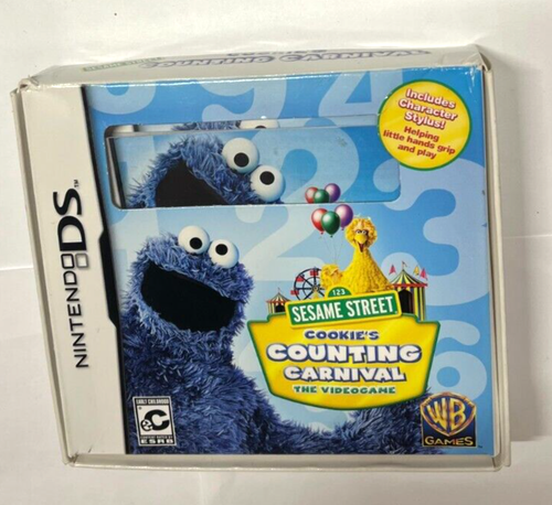 Sesame Street Cookie's Counting Carnival (DS, 2010) no Stylus - Picture 2 of 2