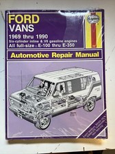 Haynes Ford Vans 1969-1988 Six Cylinder In-Line and V-8 E100 thru E350 Full Size