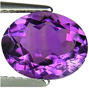 2.63 Ct Natural Amethyst Purple Color Oval Cut