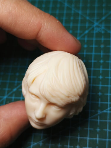 Cabeza esculpida de Mike Wheeler 1:6 tallada para figura de acción masculina de 12" juguetes corporales - Imagen 4 de 8