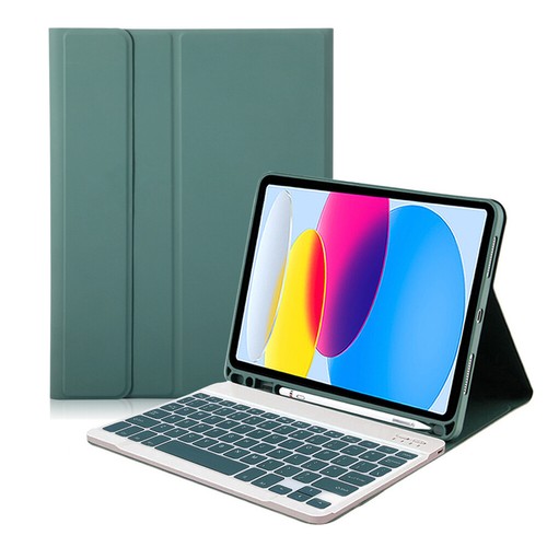 For iPad 5/6/7/8/9/10th Gen Air 3 4 5 Pro 11 Bluetooth Keyboard Case Mouse Cover - Picture 4 of 52