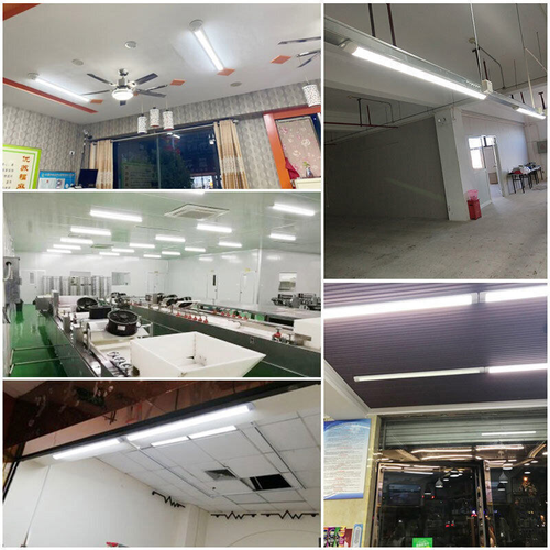 Tubo fluorescente LED lampada per ambienti umidi lampada per vasca lampada da officina 30/60/90/120/150 - Foto 12 di 26