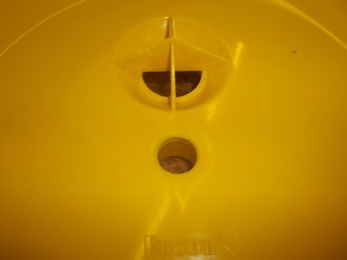 ENCON 10.8" EYEWASH FACEWASH STATION REPLACMENT BOWL YELLOW SAFETY PPE (668) - Picture 2 of 5