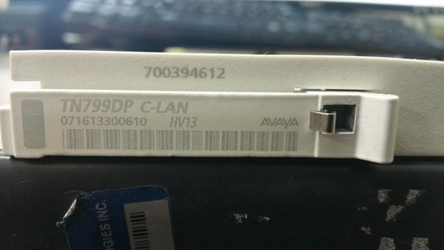 AVAYA TN799DP S0C,1 VH13F21 700394612 C-LAN HV13 PBX DEFINITY CONTROL LAN CARD - Bild 2 von 6