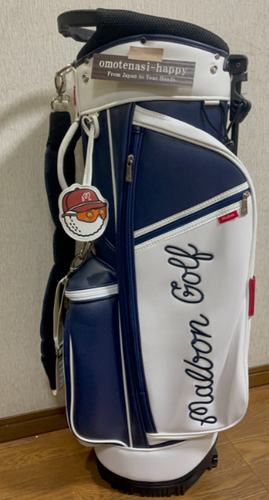 Malbon Caddie Bag, 3 Colors Unisex JP Navy Brown Green with 2 hood covers - Picture 7 of 19
